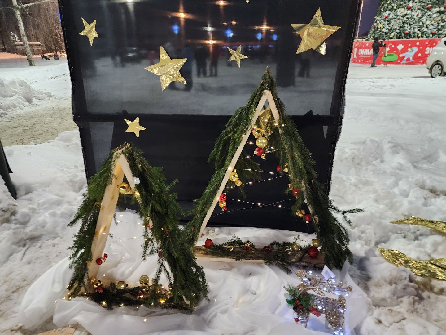 шатура, чудо елка, инсталляция, новогодние украшения, праздник, новый год 2024,
