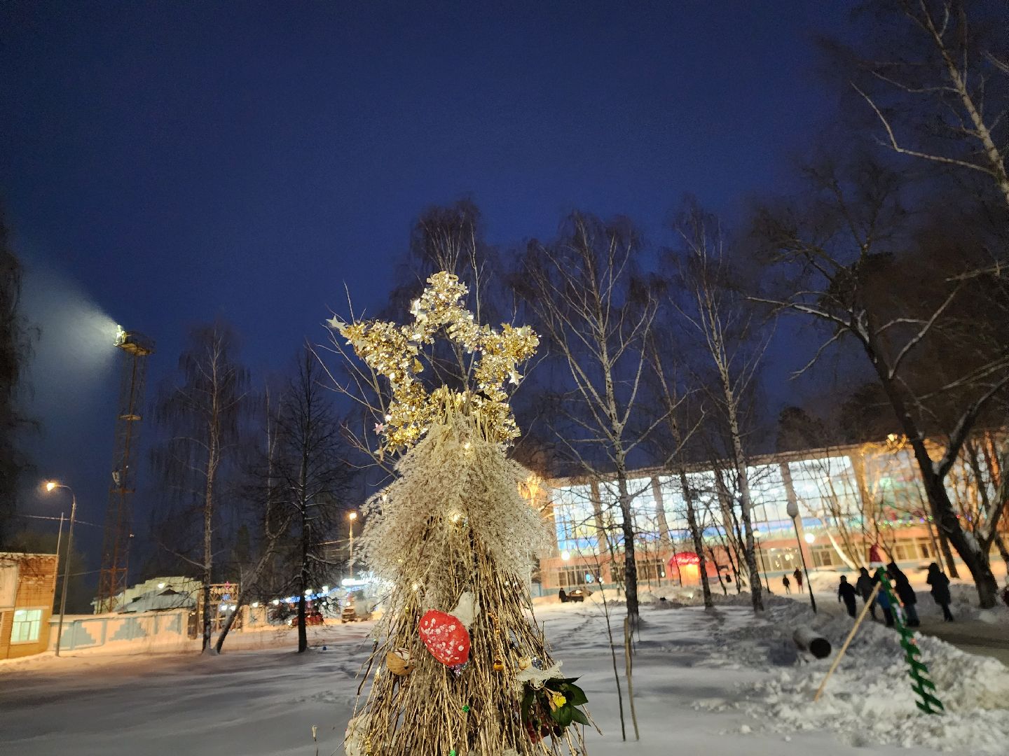 шатура, чудо елка, инсталляция, новогодние украшения, праздник, новый год 2024,