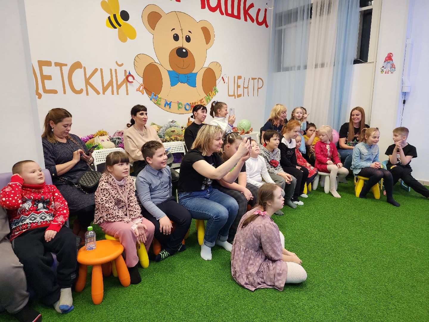 дети, пушкино, новогодняя елка, инвалиды,