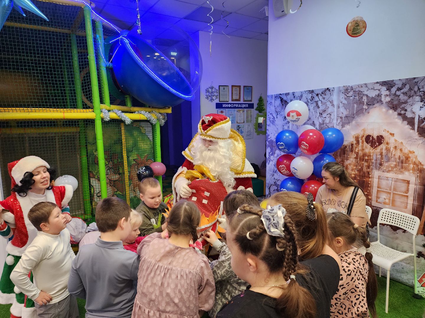 дети, пушкино, новогодняя елка, инвалиды,