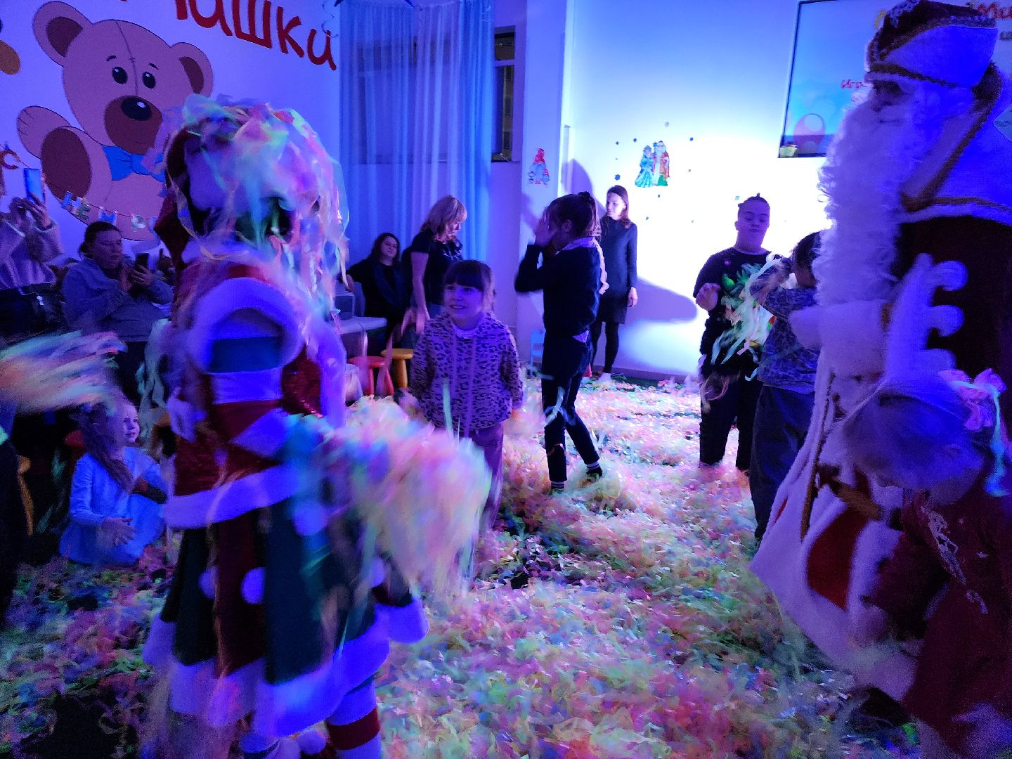 дети, пушкино, новогодняя елка, инвалиды,