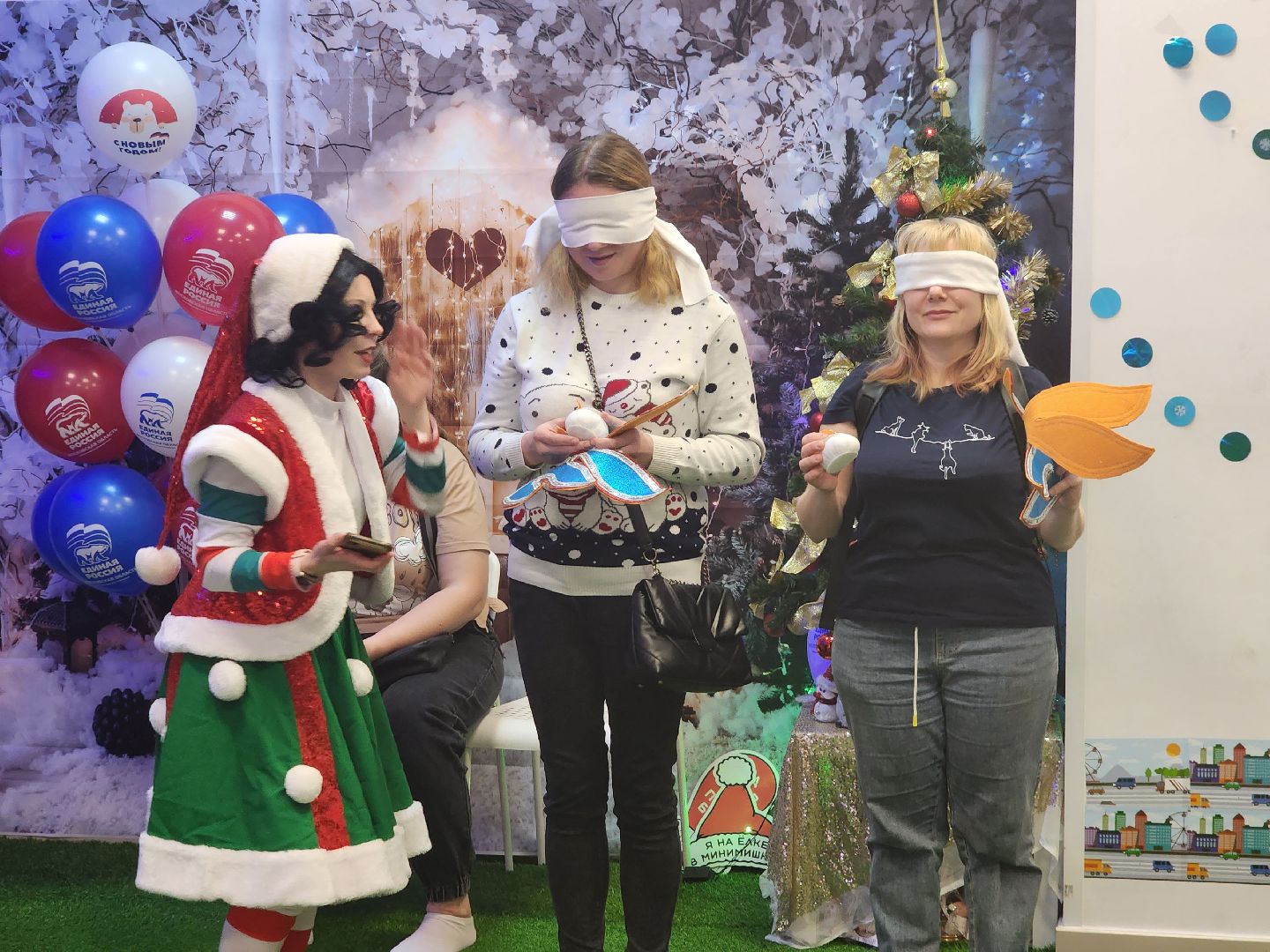 дети, пушкино, новогодняя елка, инвалиды,