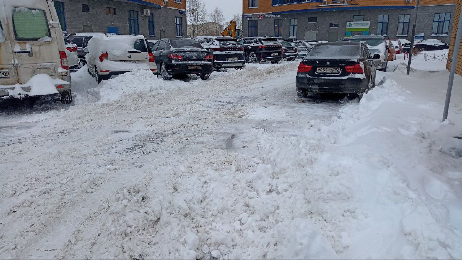 Реутов, жкх, снегопад, циклон Ваня, уборка дорог, тротуары,