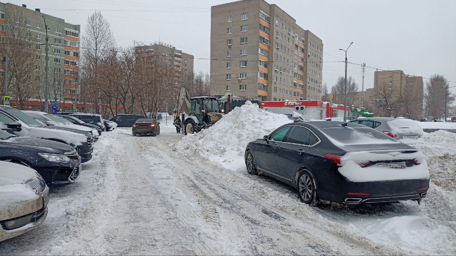 Реутов, жкх, снегопад, циклон Ваня, уборка дорог, тротуары,