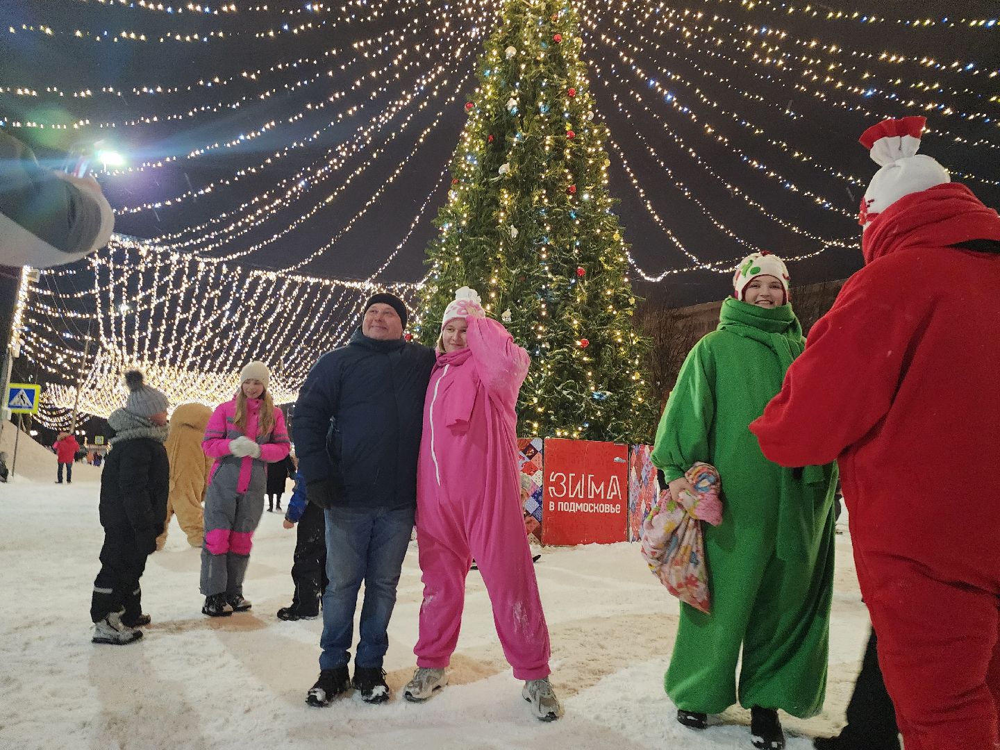 Серпухов, Подмосковье, зима в подмосковье, соборная гора, зажжение огней,