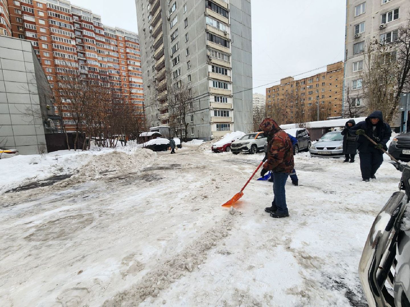 мытищи, Снегопад Ваня, жкх, уборка снега, ГУСТ, циклон ваня, снегопад, московская область,
