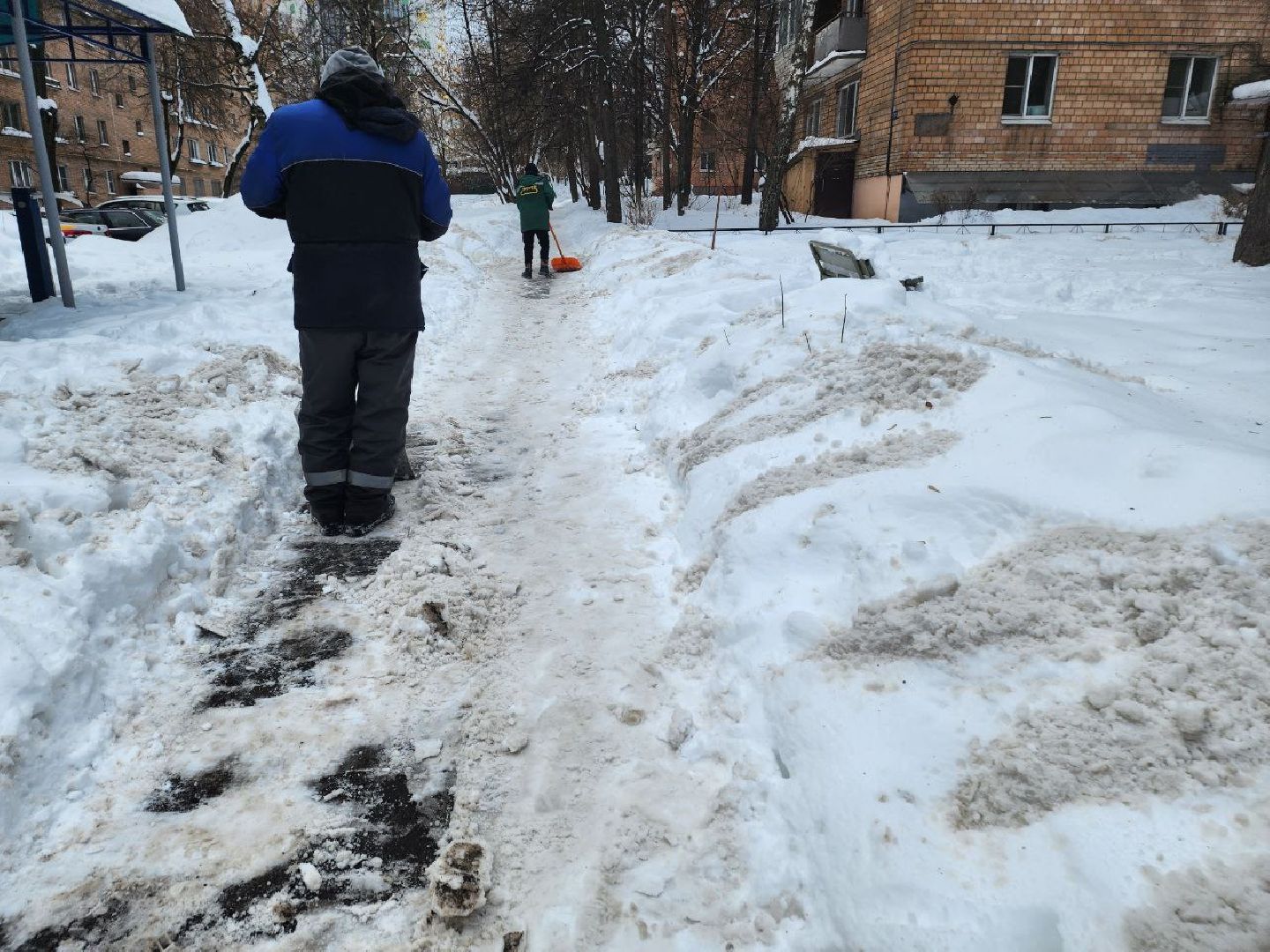 мытищи, Снегопад Ваня, жкх, уборка снега, ГУСТ, циклон ваня, снегопад, московская область,