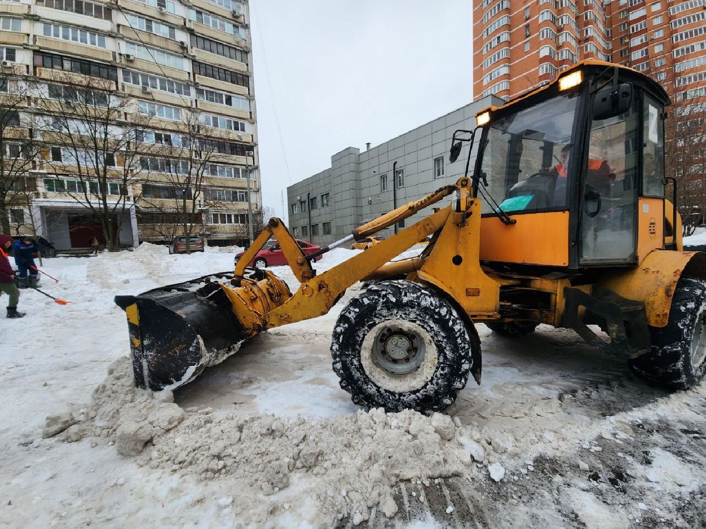 мытищи, Снегопад Ваня, жкх, уборка снега, ГУСТ, циклон ваня, снегопад, московская область,