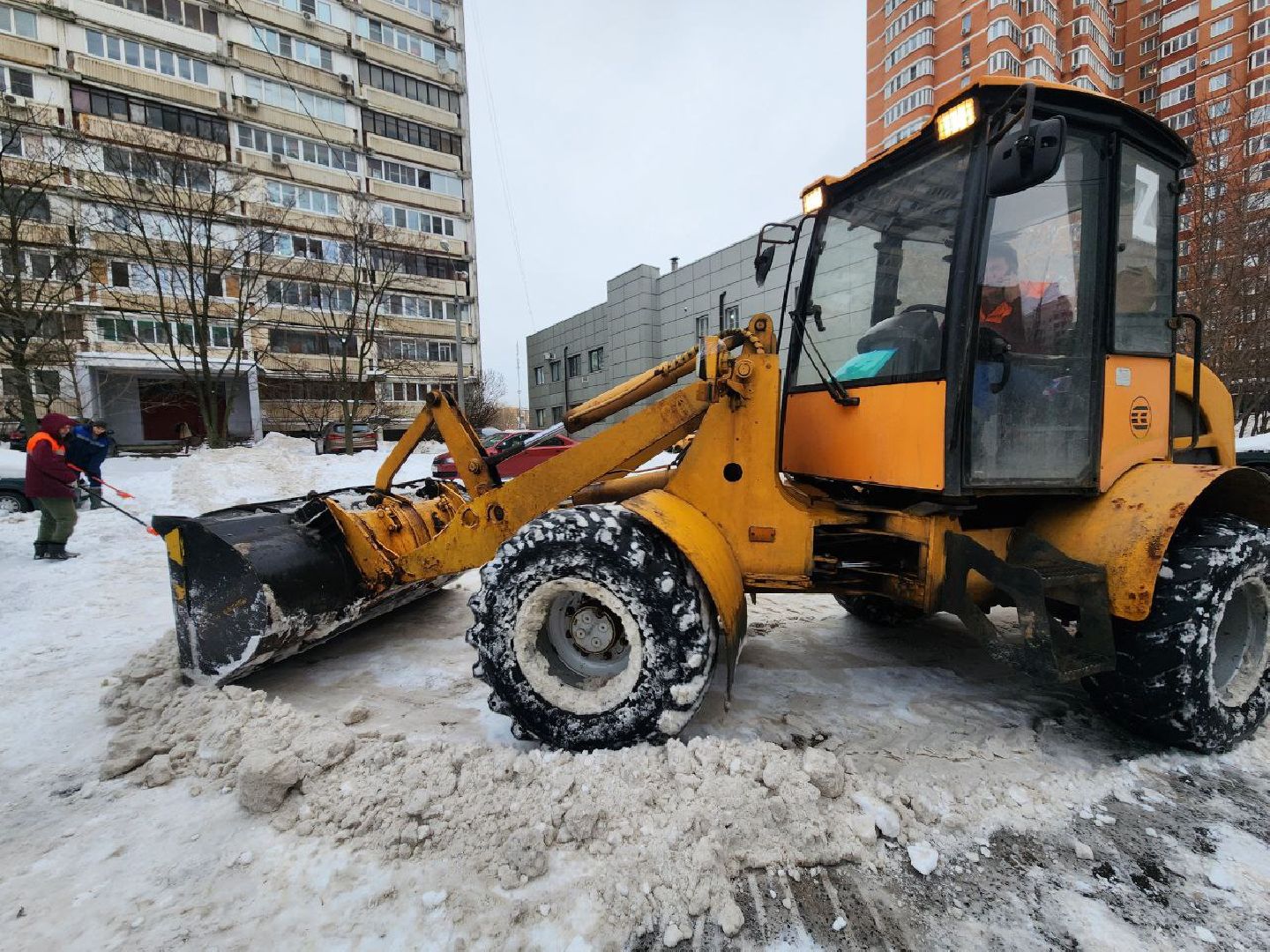 мытищи, Снегопад Ваня, жкх, уборка снега, ГУСТ, циклон ваня, снегопад, московская область,