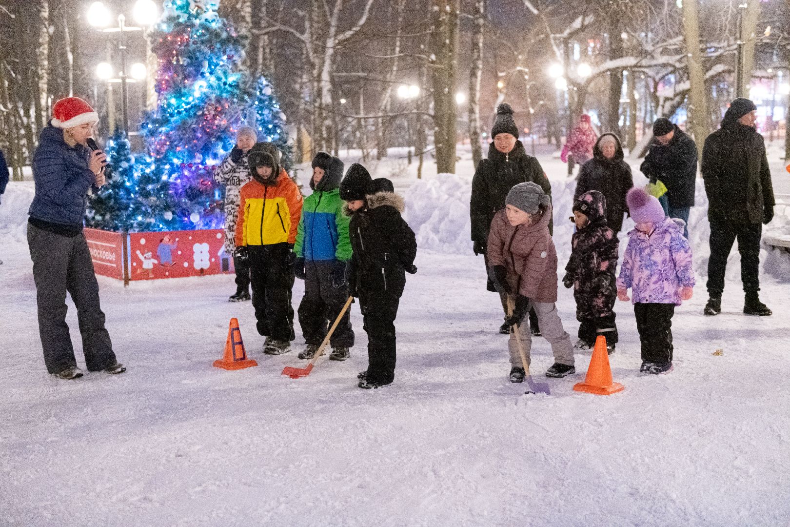 лыткарино, общество, зима в подмосковье, интерактив, новый год, парк,
