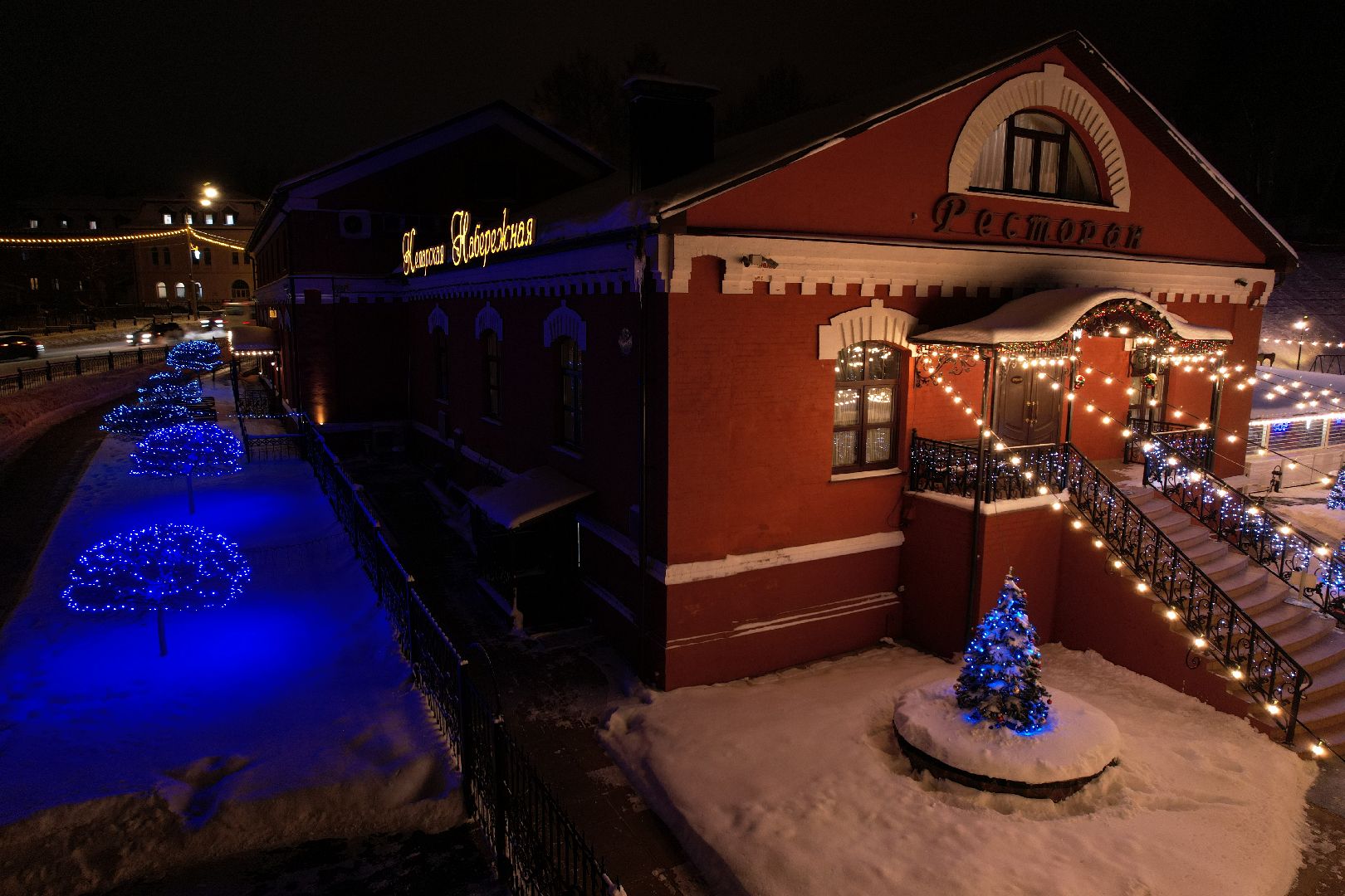 видео с коптера, сергиев посад, зима, благоустройство,