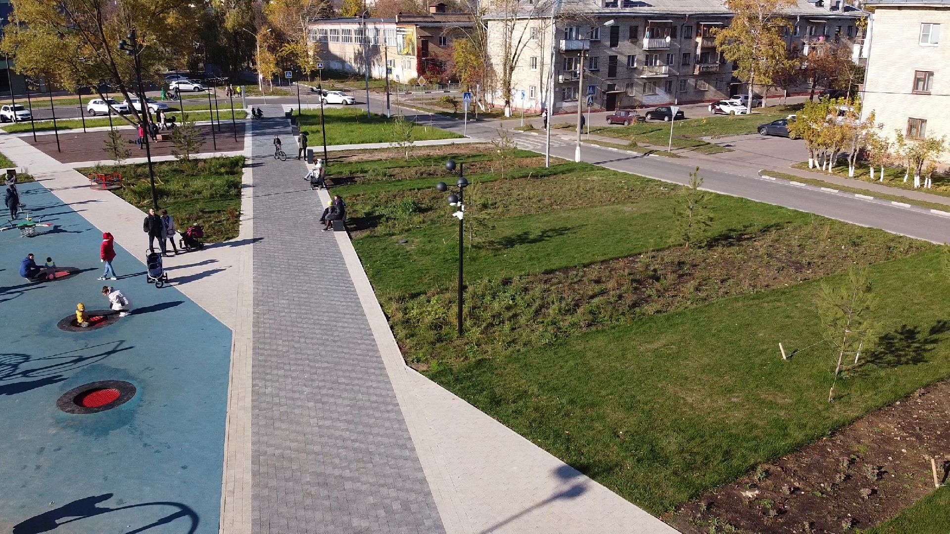 видео с коптера,