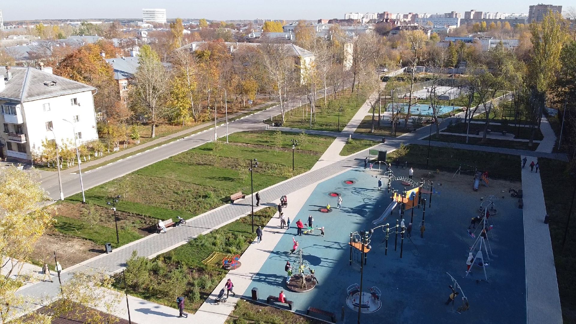 видео с коптера,