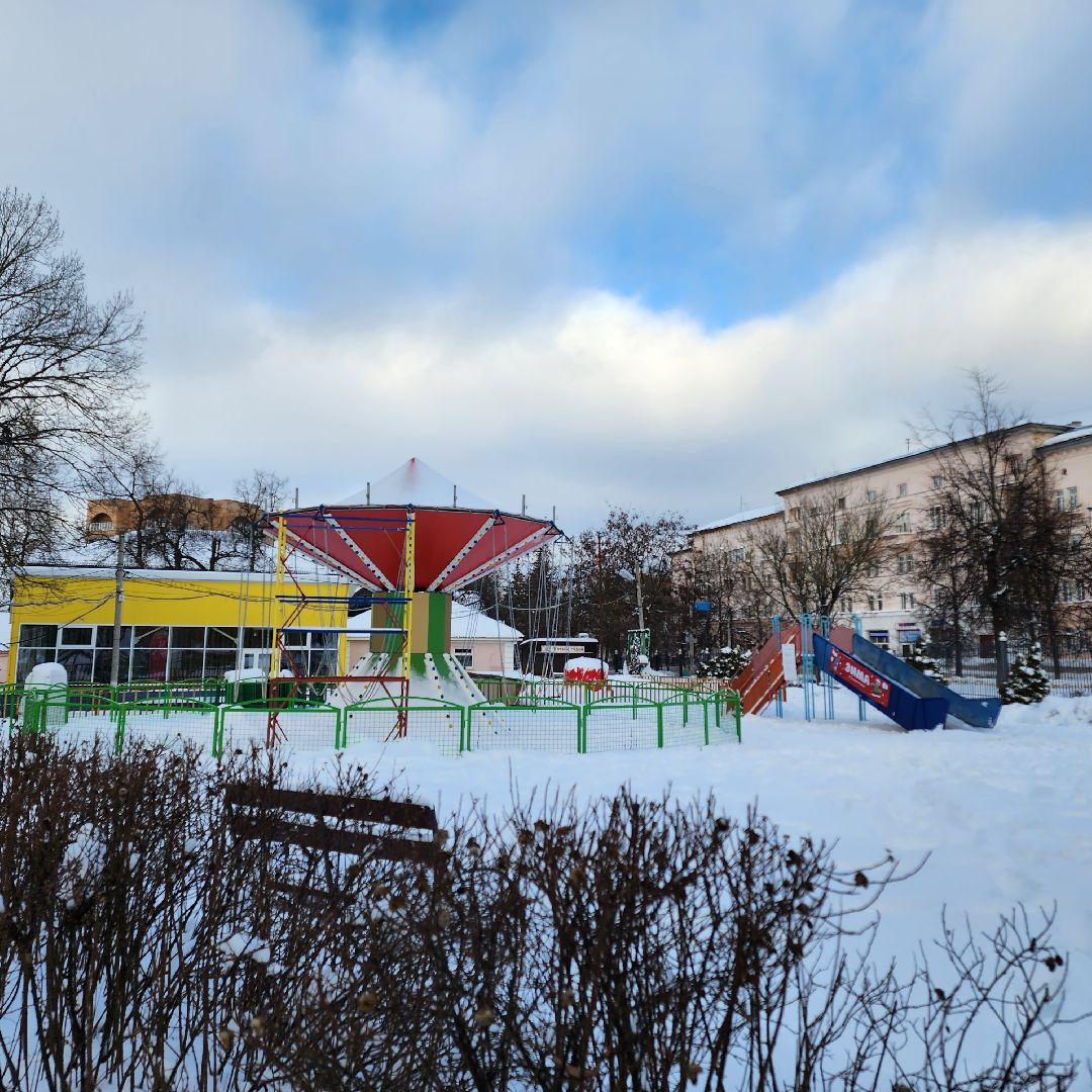 Егорьевск, Парк, Пусть зима останется с тобой, Дед Мороз рекомендует, МосОблПарк, Подмосковье,