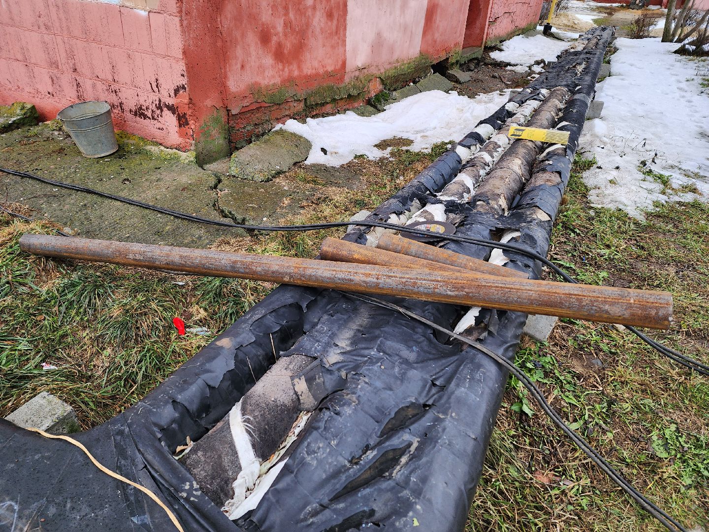 воскресенск, жкх, трубопровод, прорыв трубы, ремонт,