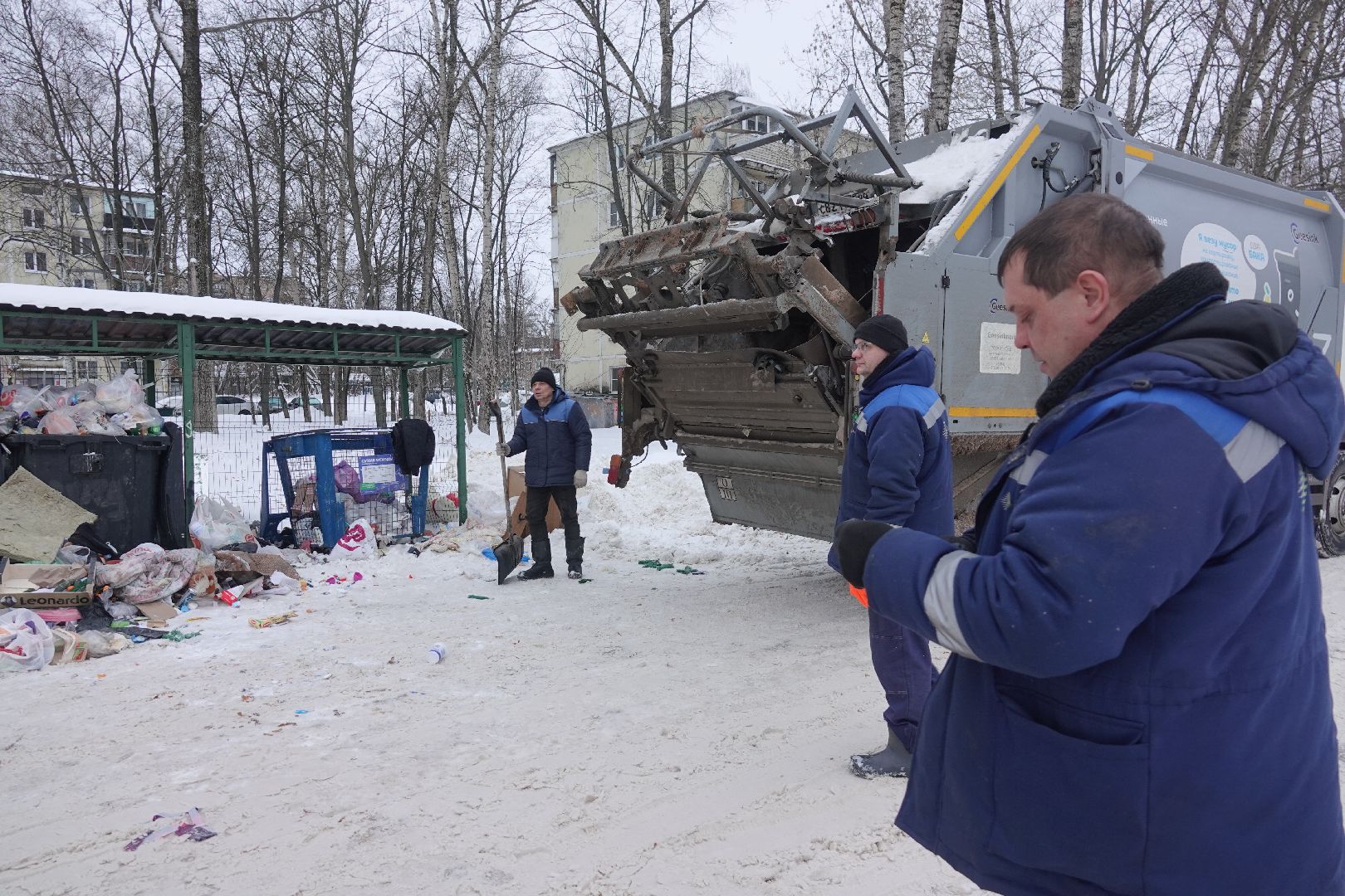 Сергиев Посад, ЖКХ, Контейнерная площадка, ТКО, КГО, Мусор, Коммунальные службы,