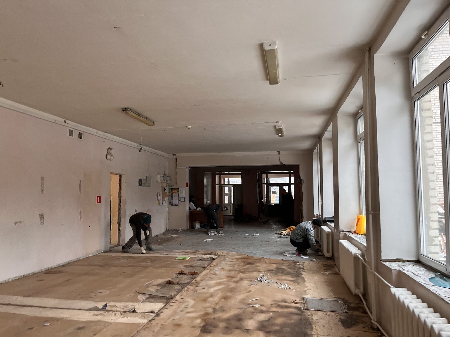 шаховская, ремонт, капитальный ремонт, школа, ремонт школы,