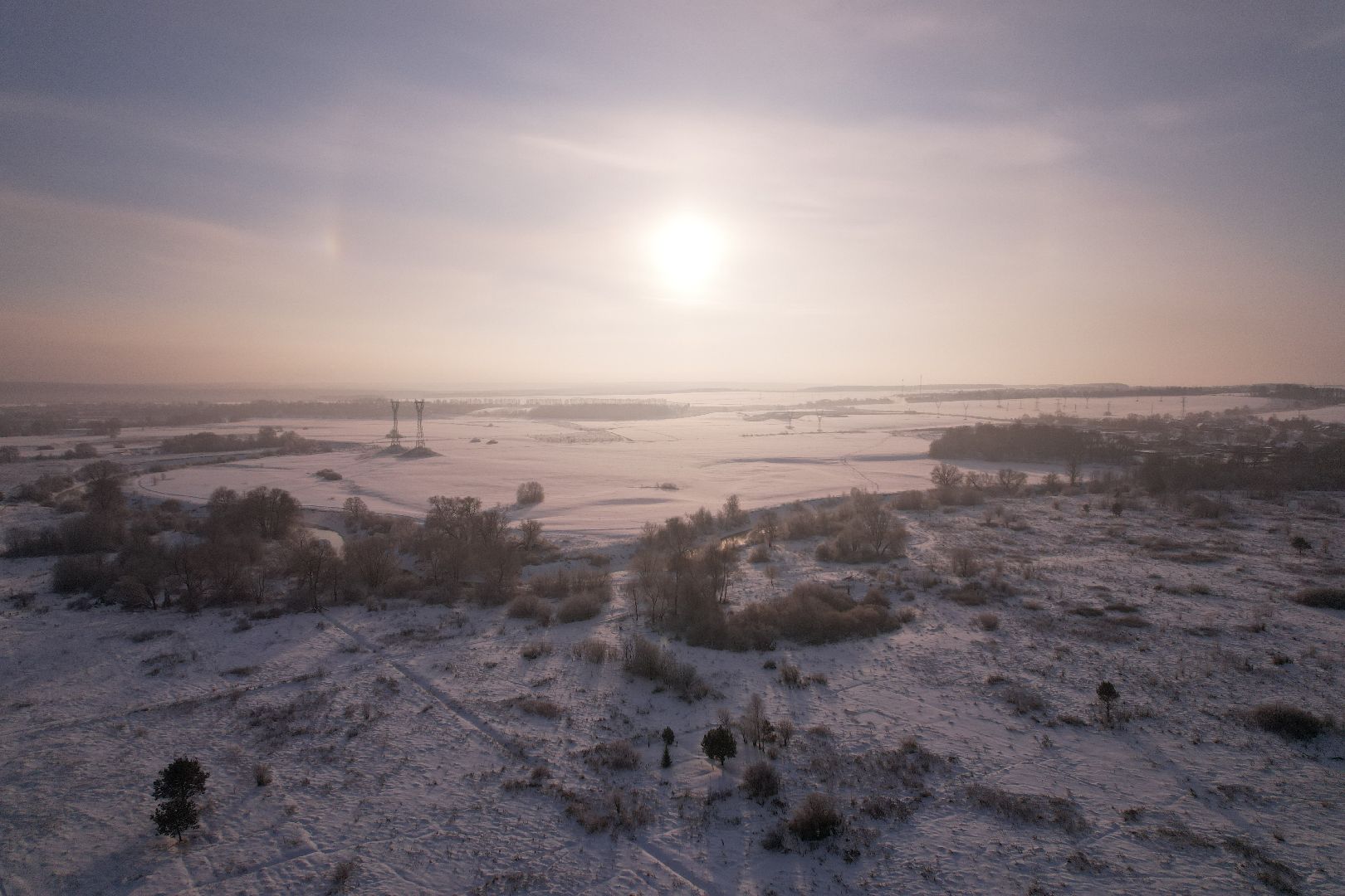 видео с коптера,