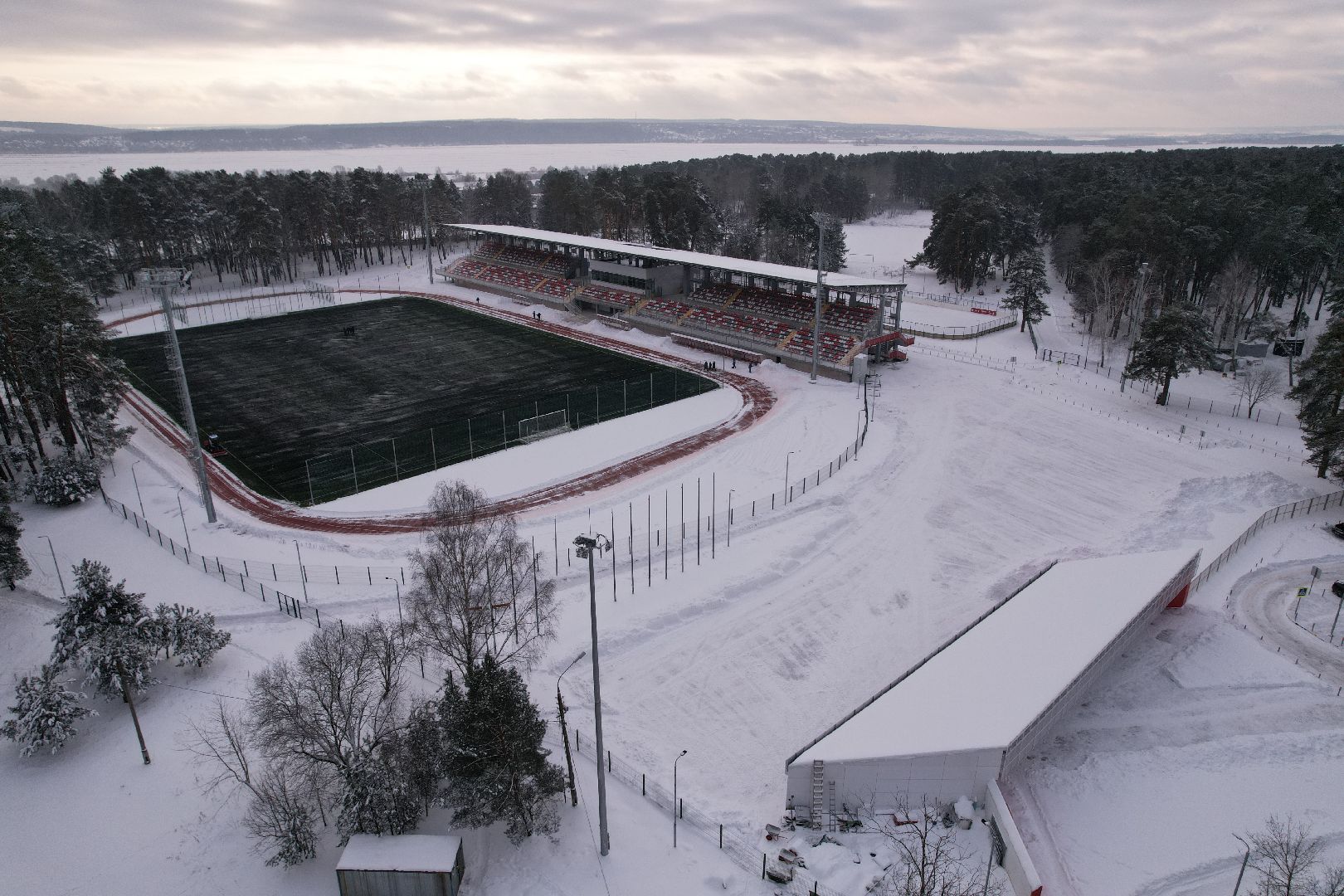 видео с коптера,