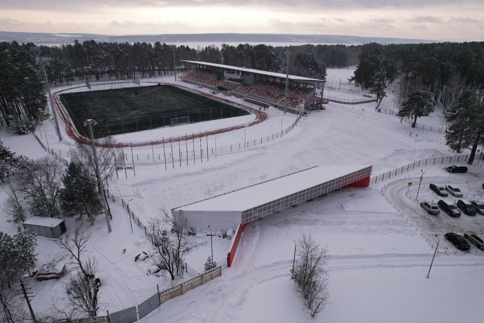 видео с коптера,