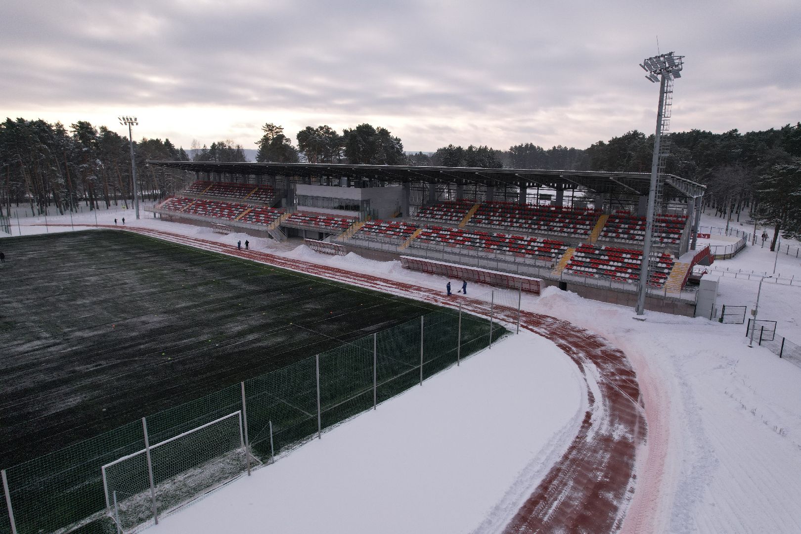 видео с коптера,