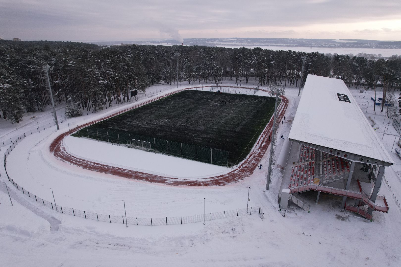видео с коптера,