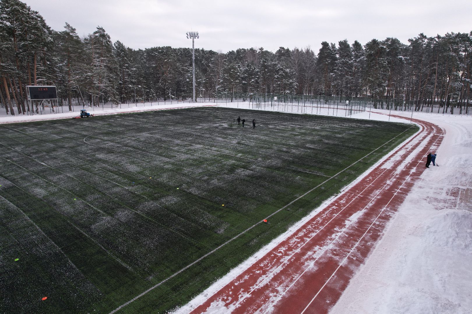видео с коптера,