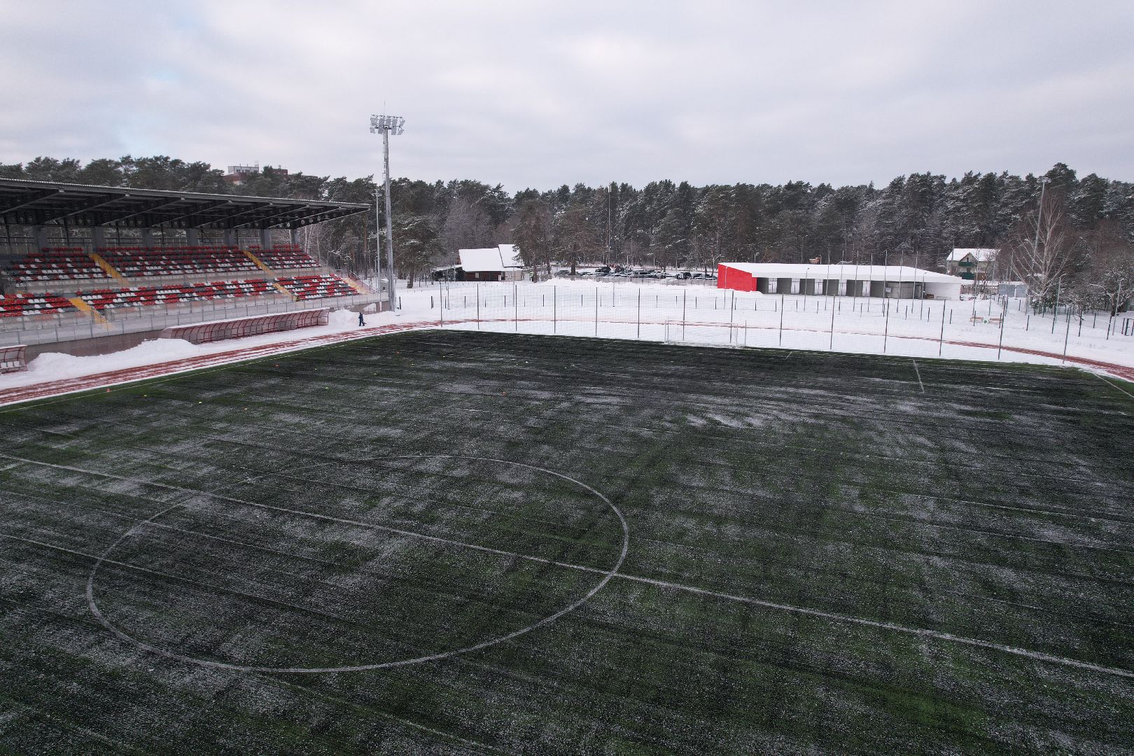 видео с коптера,