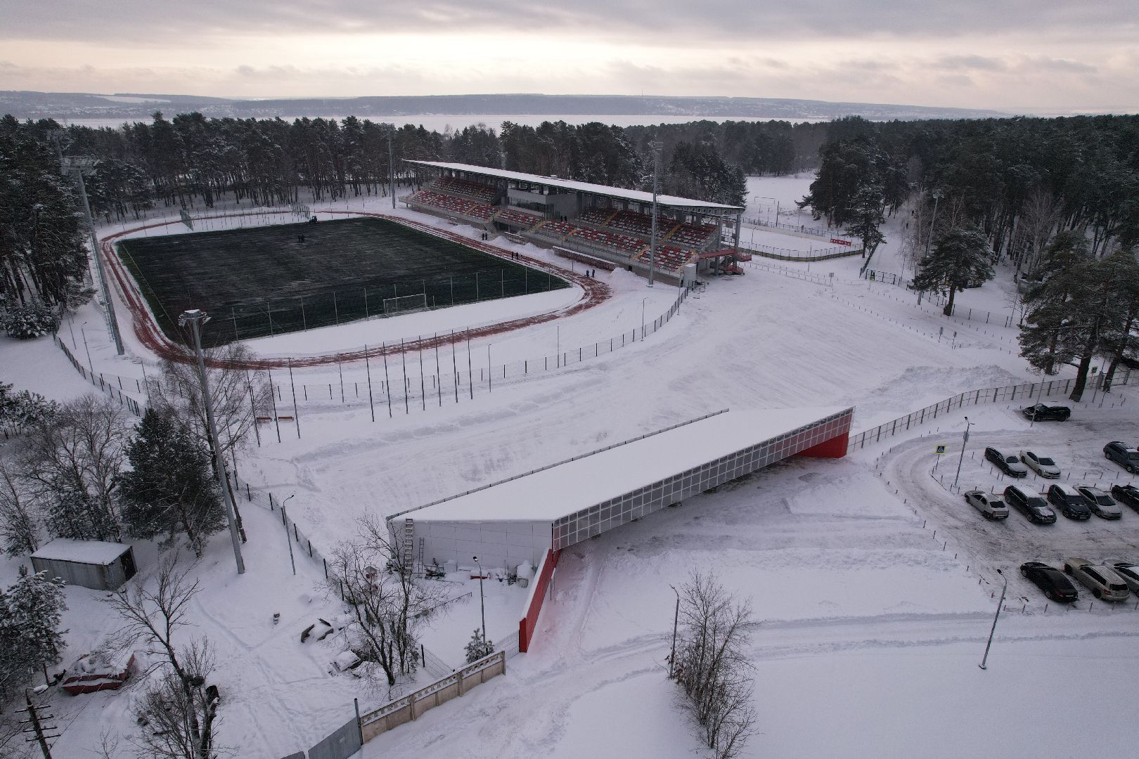 видео с коптера,