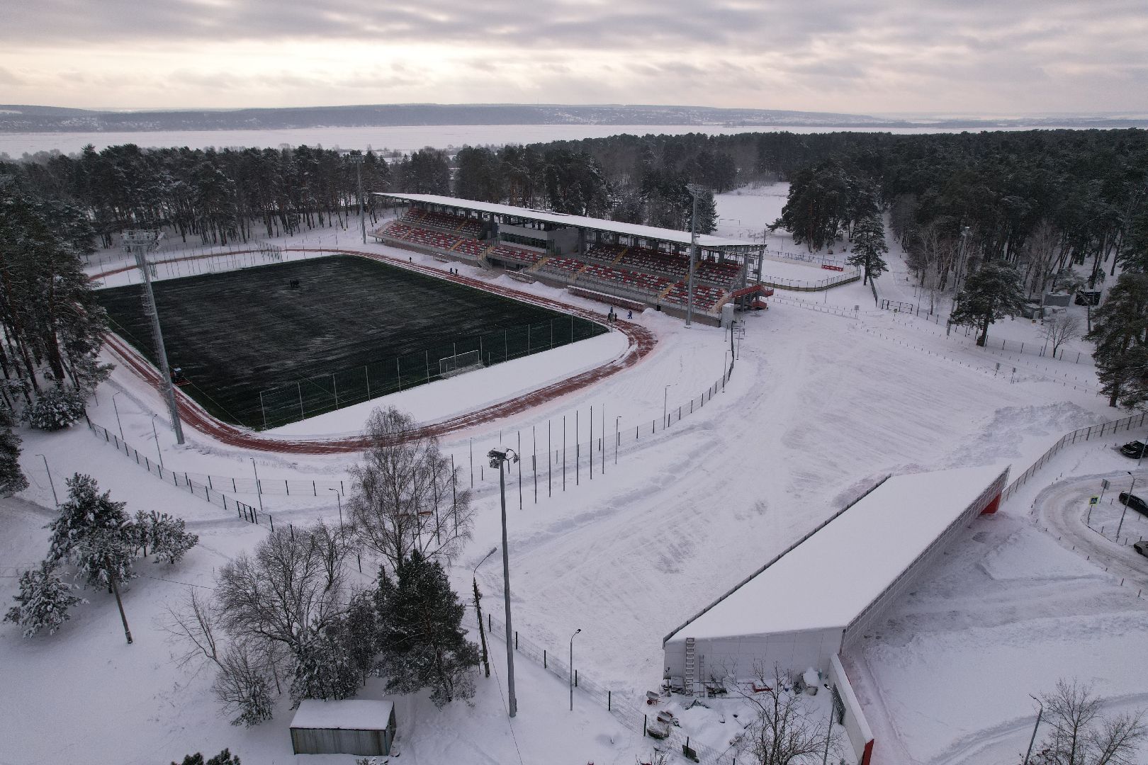 видео с коптера,