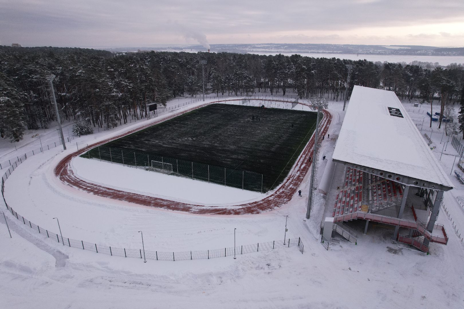 видео с коптера,
