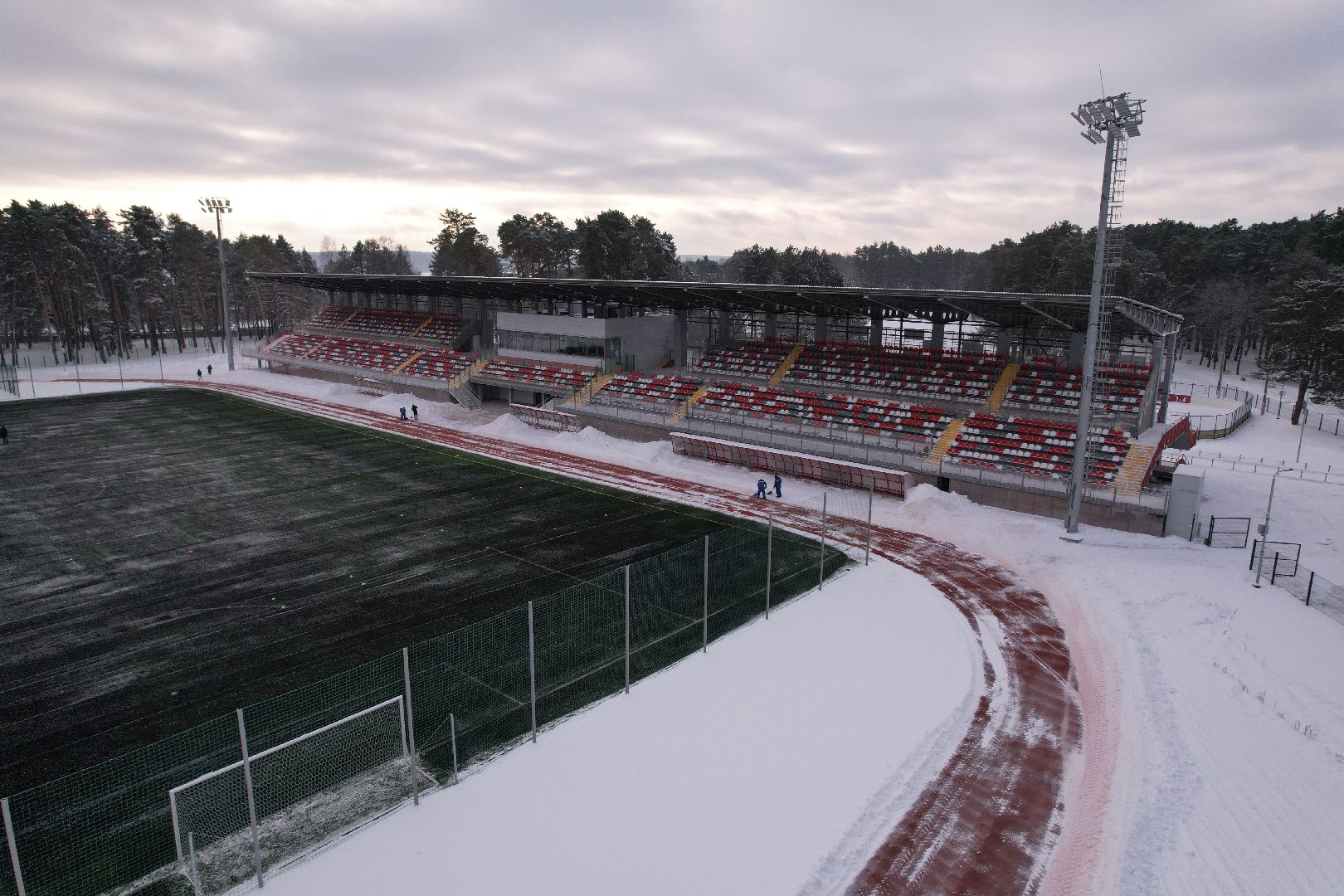 видео с коптера,