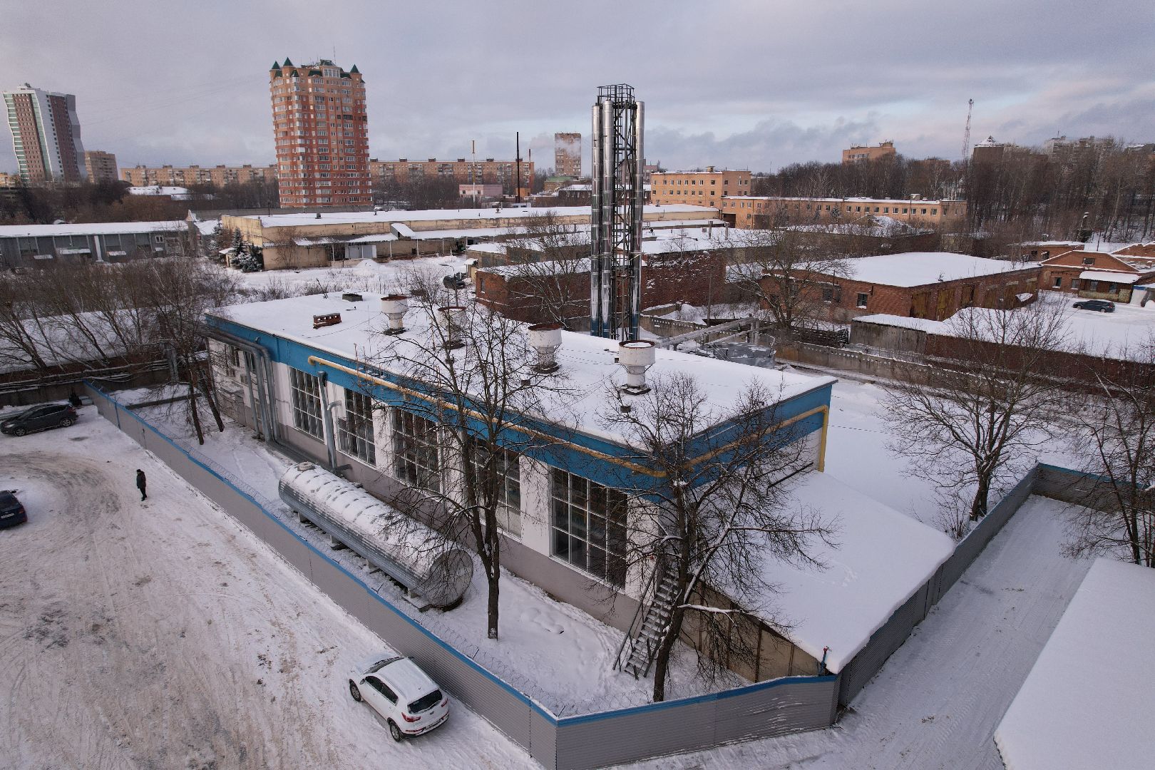 видео с коптера,