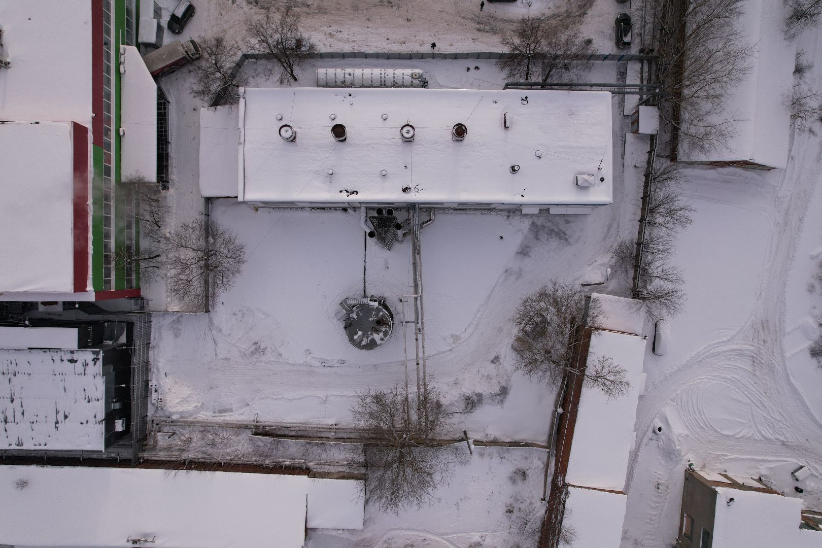 видео с коптера,