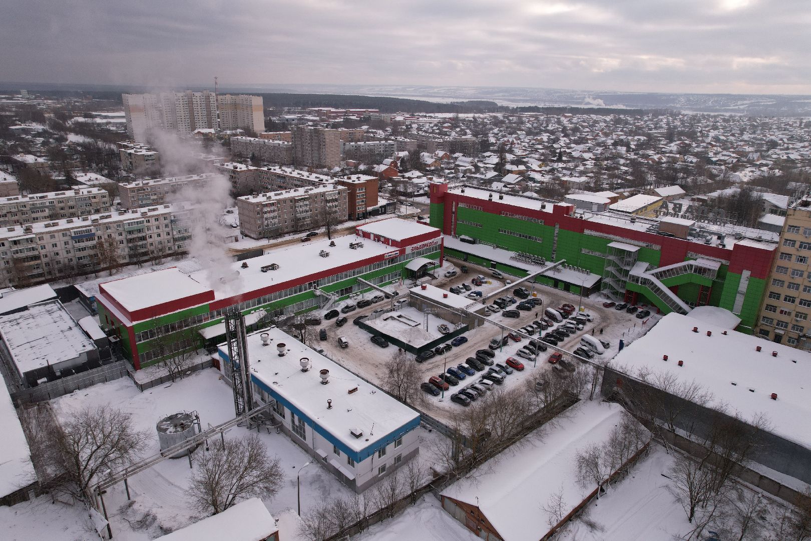 видео с коптера,