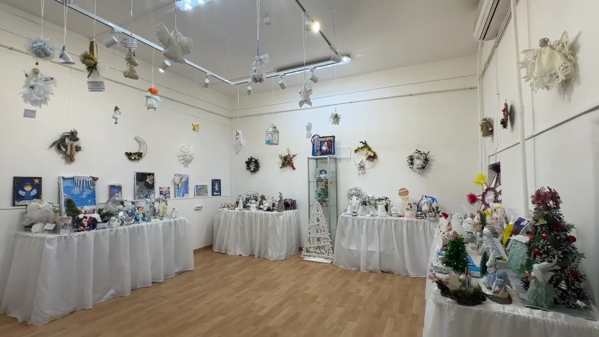 Реутов, культура, музей, выставка, детские поделки, зима, новый год,