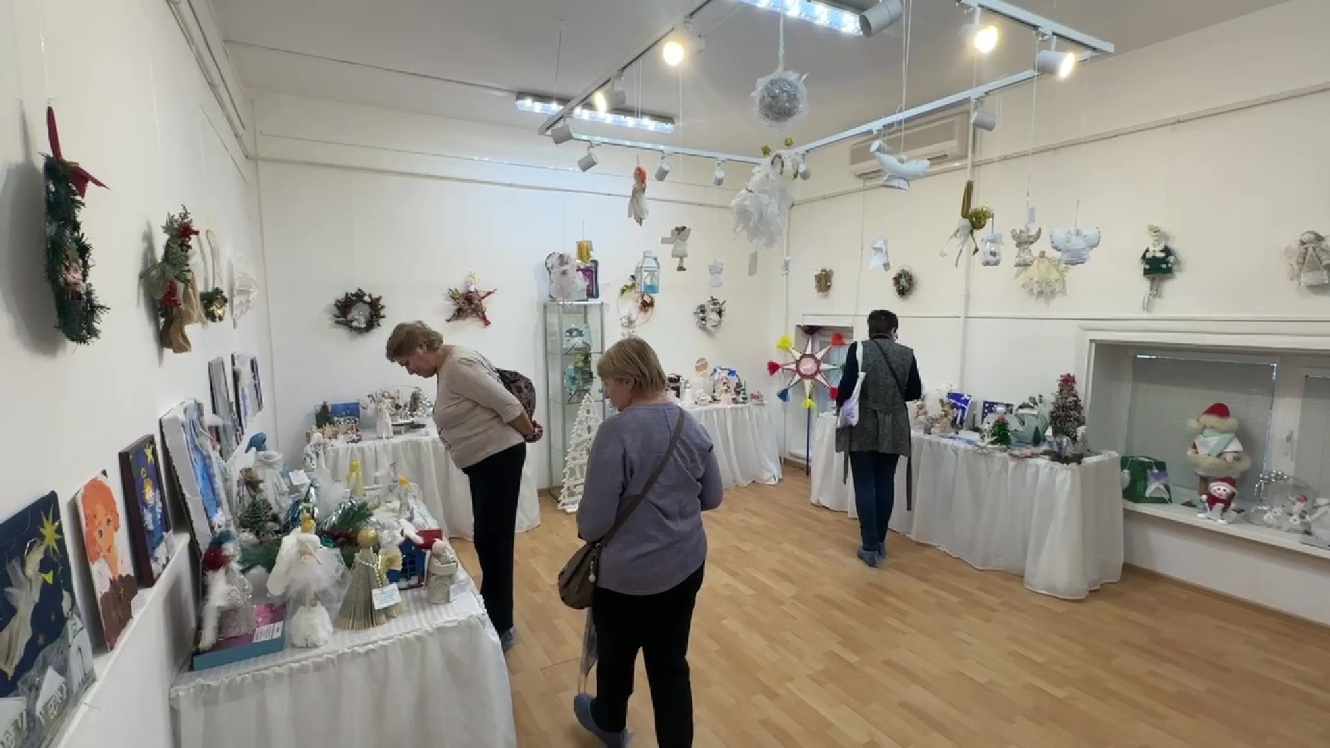 Реутов, культура, музей, выставка, детские поделки, зима, новый год,