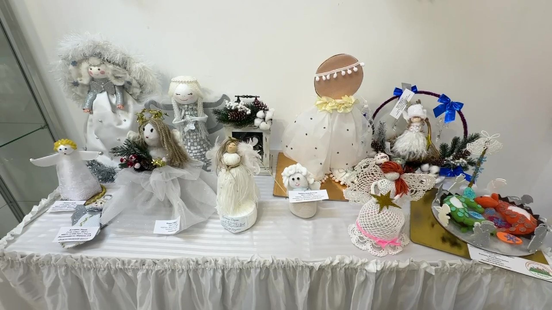 Реутов, культура, музей, выставка, детские поделки, зима, новый год,