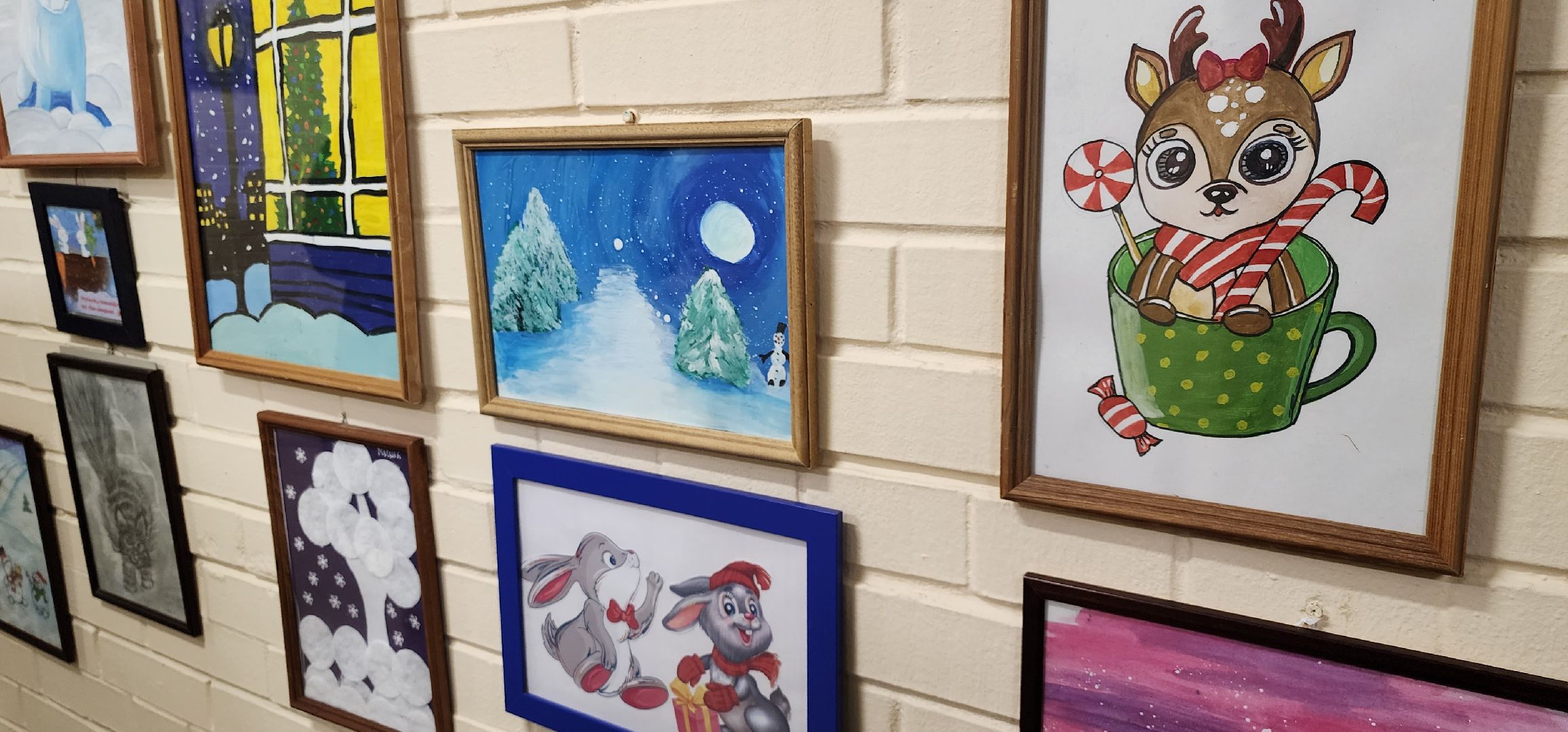 новогодний подъезд, праздничное настроение, Домодедово,