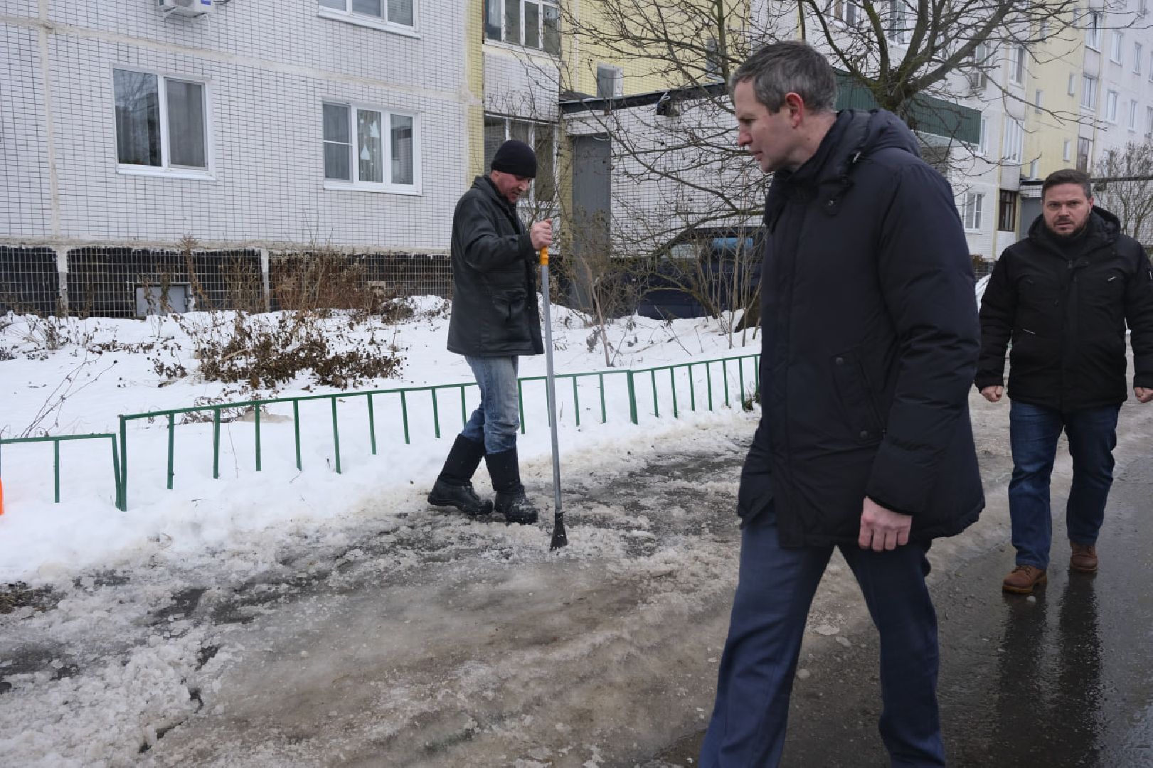 пущино, благоустройство,зимняя уборка,