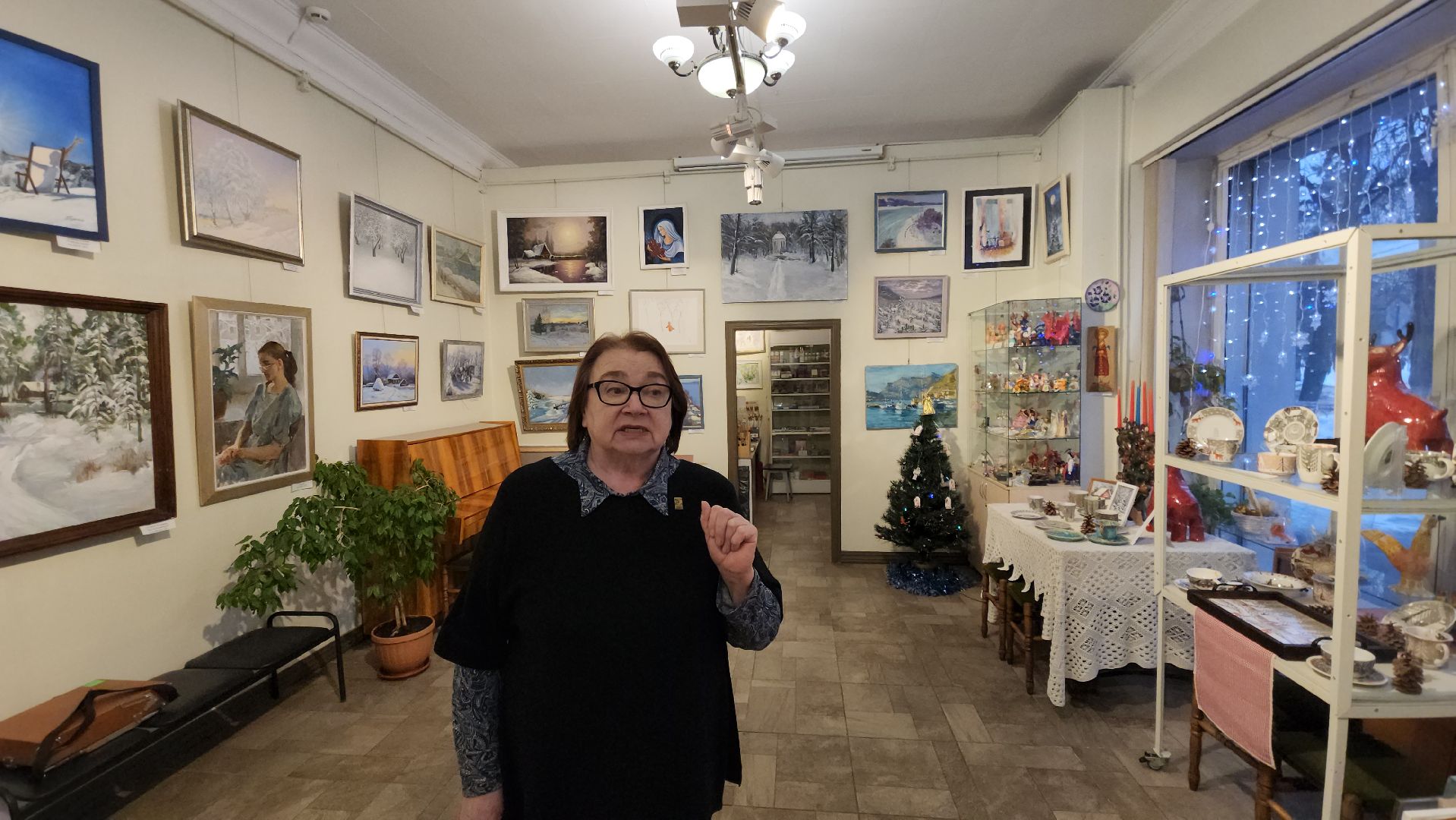 галерея 5 Дом, выставка, Новогодняя, рождественская, Верникова,