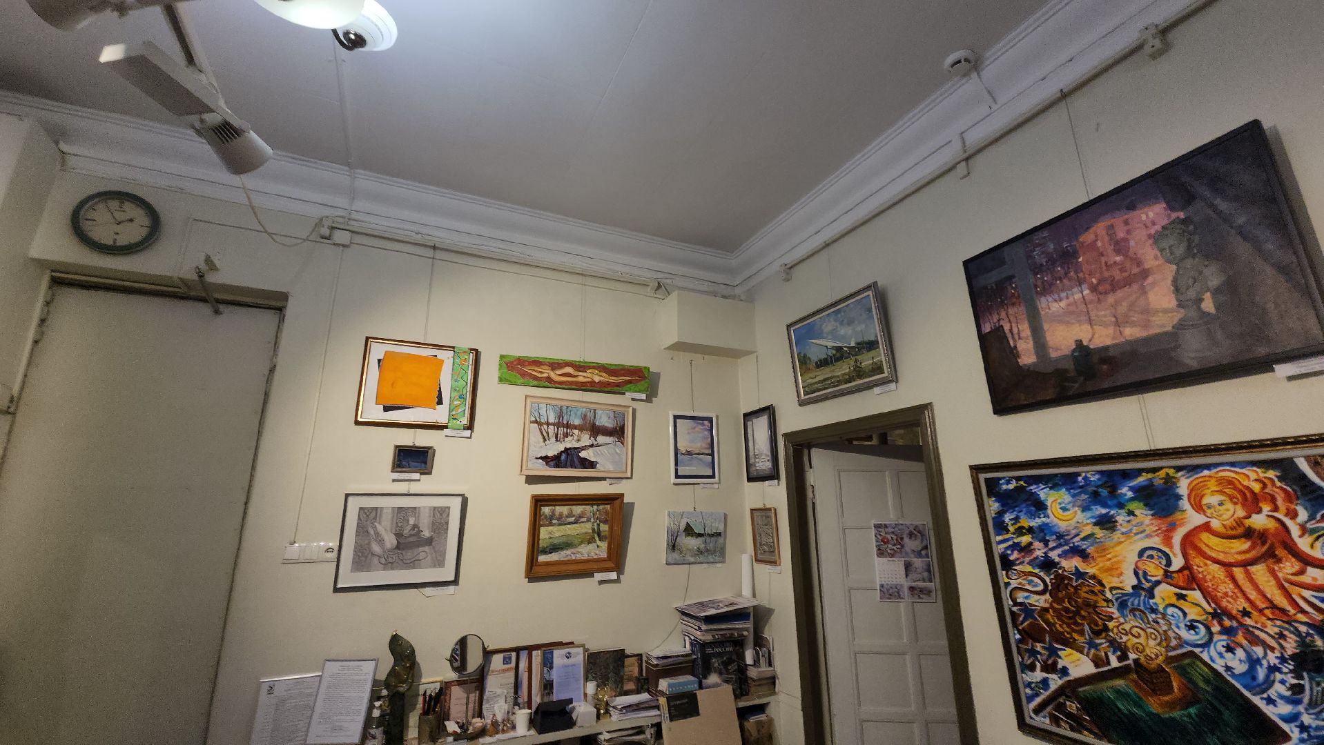 галерея 5 Дом, выставка, Новогодняя, рождественская, Верникова,