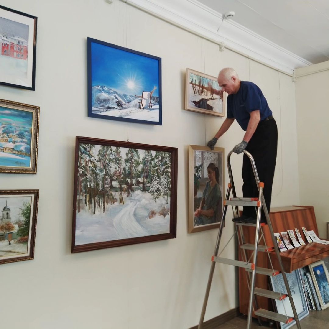 галерея 5 Дом, выставка, Новогодняя, рождественская, Верникова,