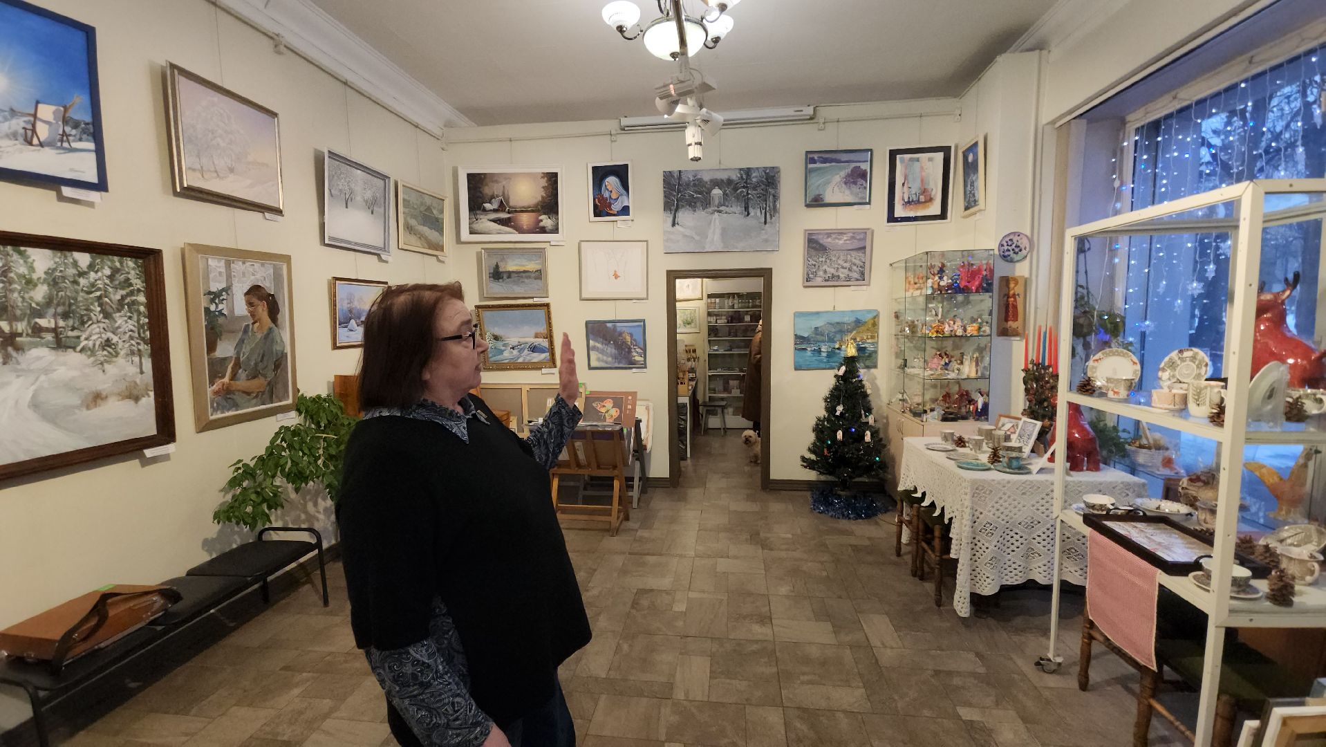 галерея 5 Дом, выставка, Новогодняя, рождественская, Верникова,