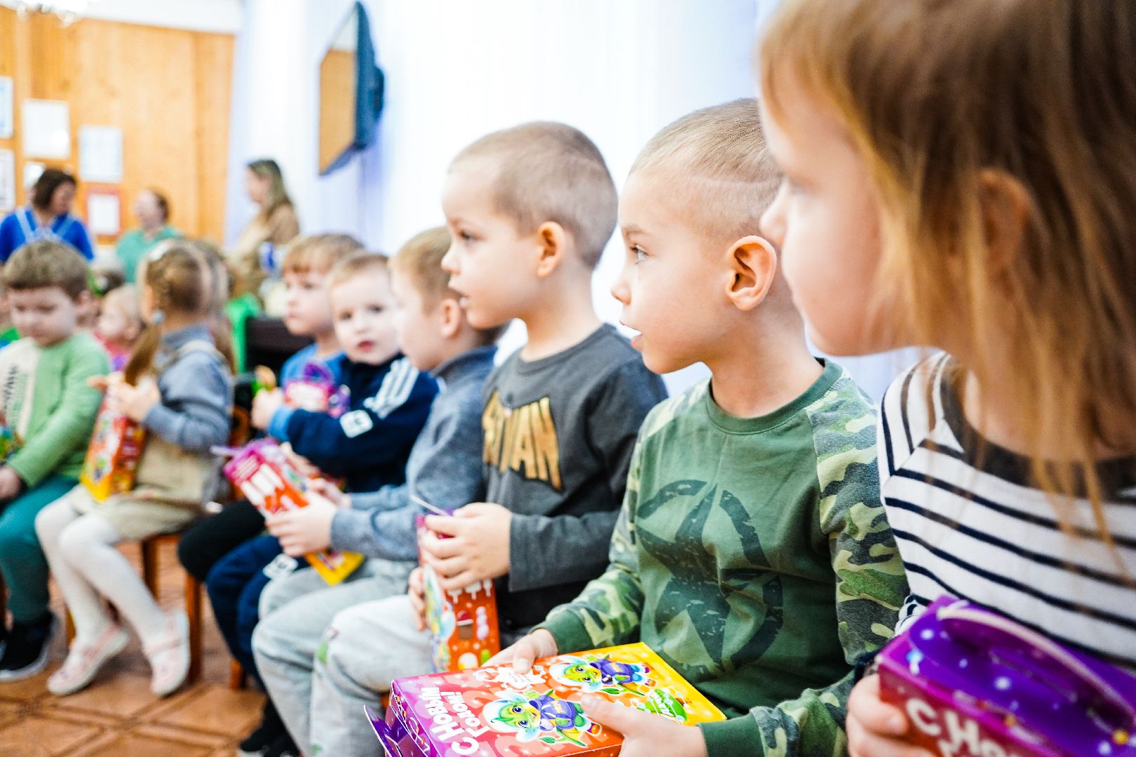 Рошаль, Большая Шатура, новый год, подарки главы, Рождество,