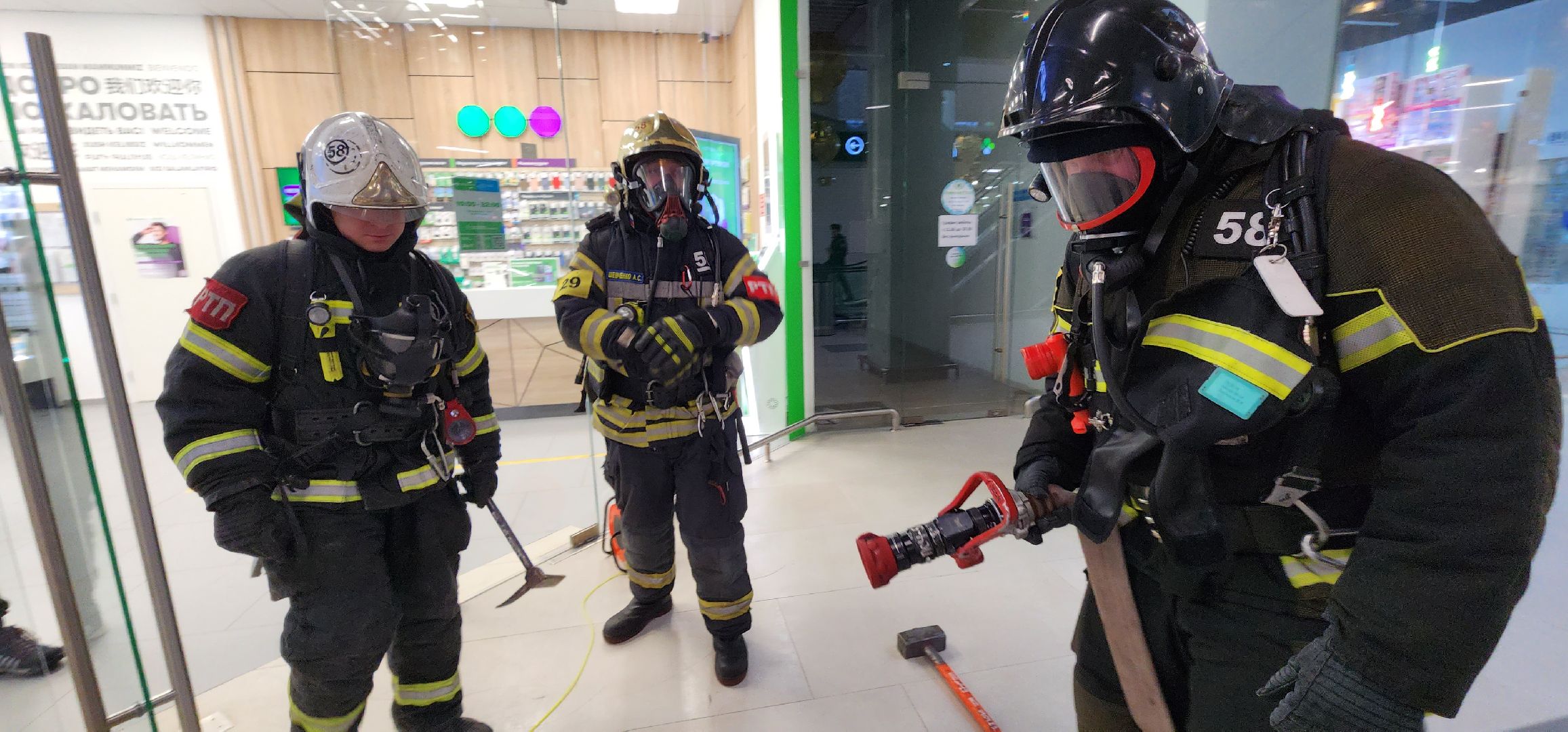 МЧС, учения пожарных, Эвакуация, Домодедово,