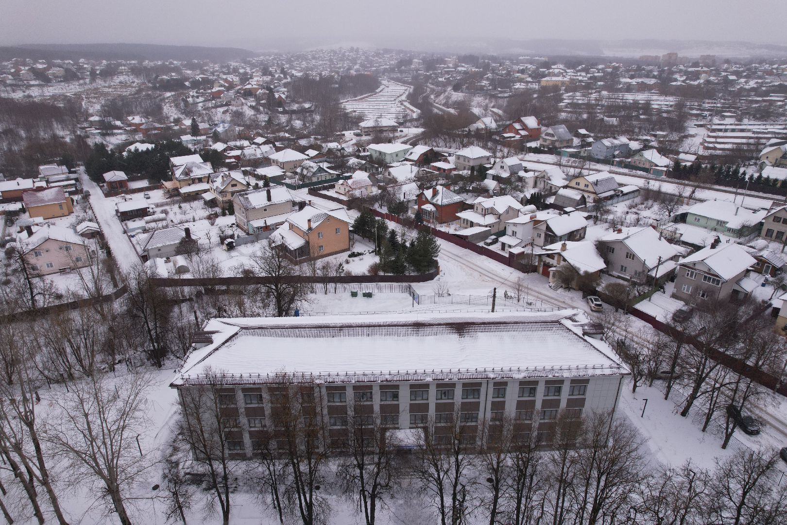 видео с коптера, медицина, колледж,