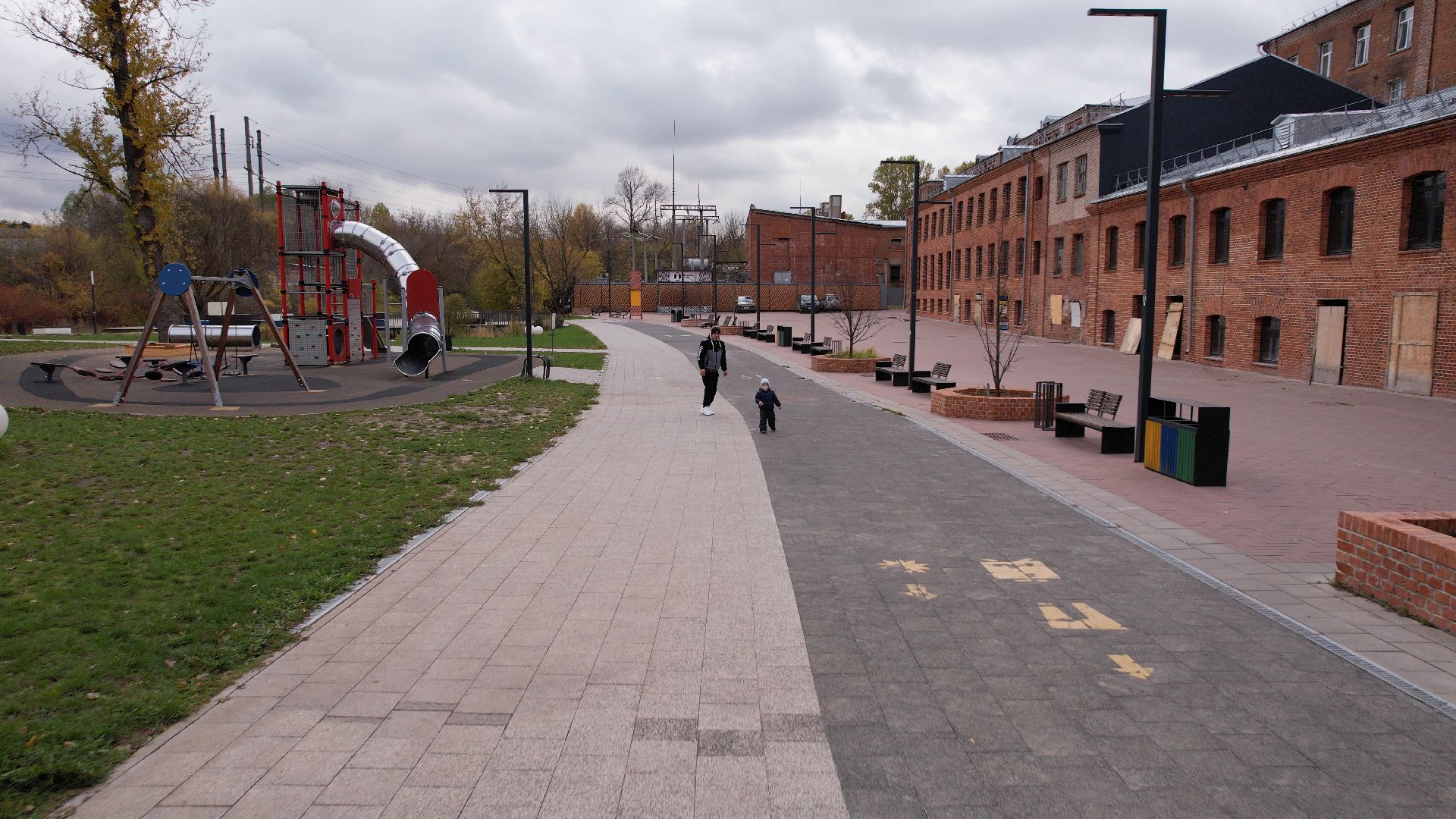 балашиха, фабрика, видео с коптера,