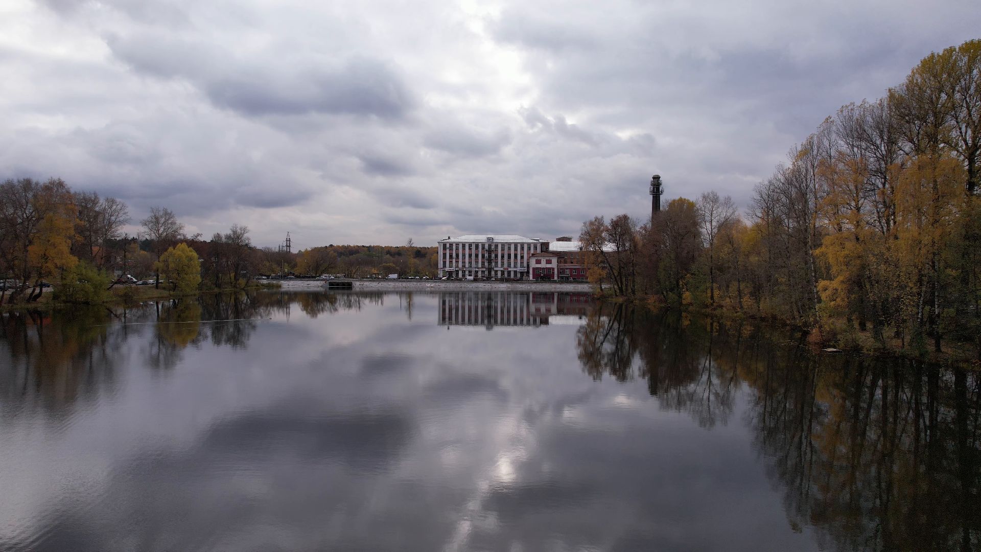 балашиха, фабрика, видео с коптера,