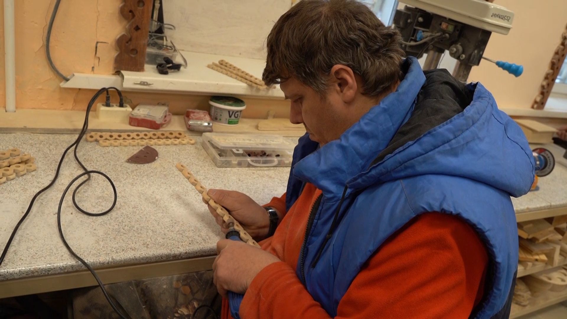 инвалиды, подарки, сувениры, новый год, империя ремесел, ильинский погост, орехово зуево,